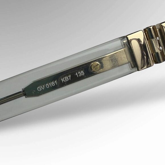 Givenchy Square Demo Lens Ladies Eyeglasses GV 0161 KB7 Gray 51-19-135 - Picture 7 of 11